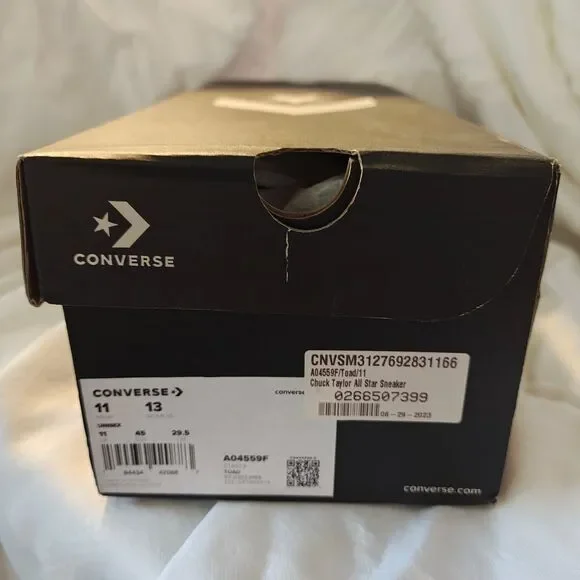 Converse Chuck Taylor All Star 70's Hi Sneakers - Tan - Picture 5 of 5